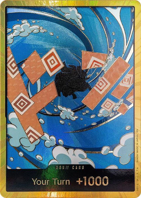 DON!! Card (Jinbe) (Gold) - One Piece Card Game card