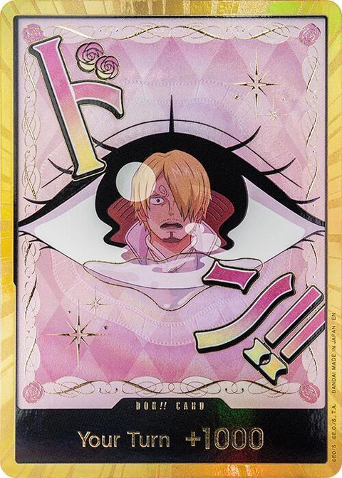 DON!! Card (Pudding) (Gold) - One Piece Card Game card