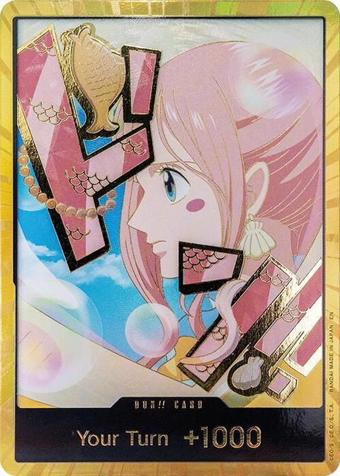 DON!! Card (Shirahoshi) (Gold) - One Piece Card Game card