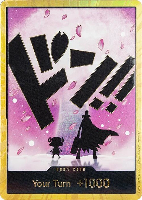 DON!! Card (Chopper) (Gold) - One Piece Card Game card