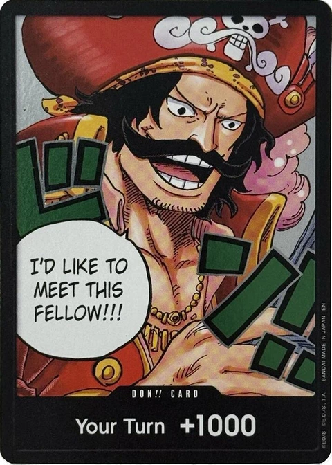 DON!! Card (Gol.D.Roger) - One Piece Card Game card