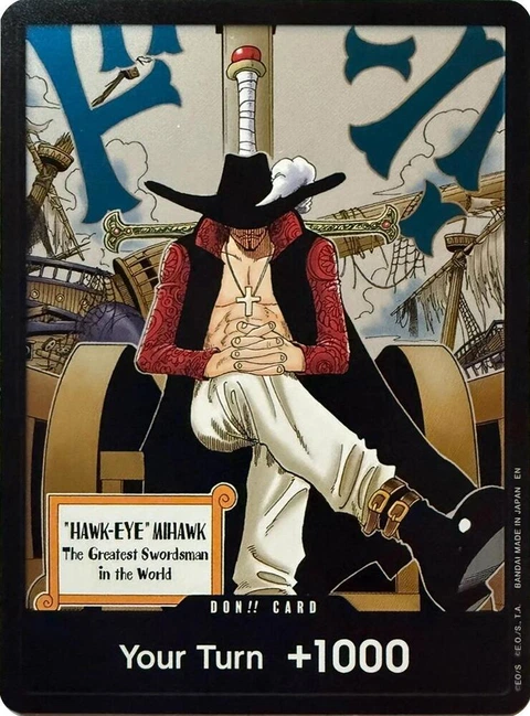 DON!! Card (Dracule Mihawk) - One Piece Card Game card