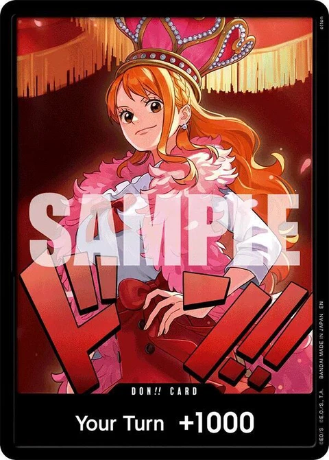 DON!! Card (Nami) - One Piece Card Game card