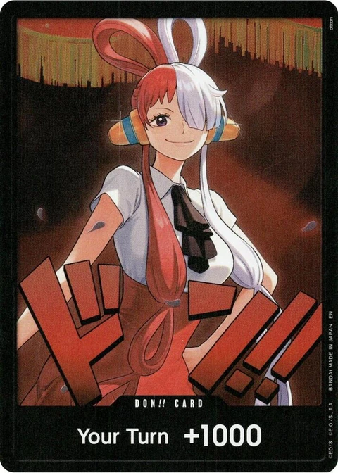 DON!! Card (Uta) - One Piece Card Game card
