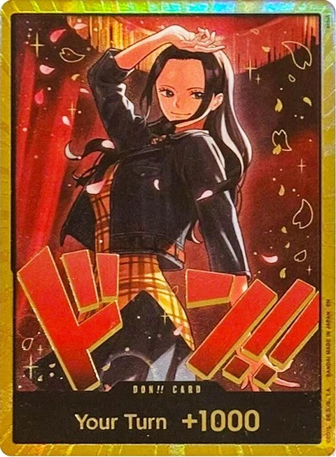 DON!! Card (Nico Robin) (Gold) - One Piece Card Game card