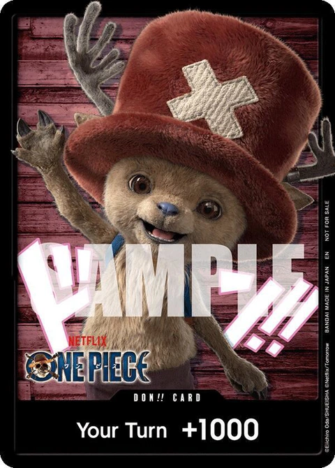 DON!! Card (Netflix Tony Tony.Chopper) - One Piece Card Game card