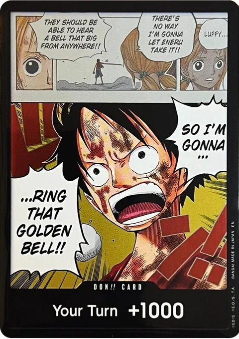 DON!! Card (Luffy) - One Piece Card Game card