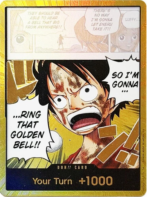 DON!! Card (Luffy) (Gold) - One Piece Card Game card