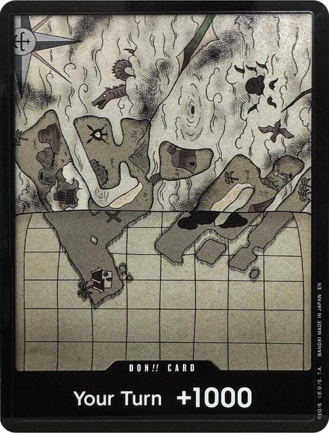 DON!! Card (Sky Island Map) (Double Pack Set Vol. 10) - One Piece Card Game card