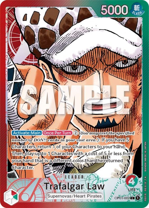 Trafalgar Law (Parallel) - One Piece Card Game card