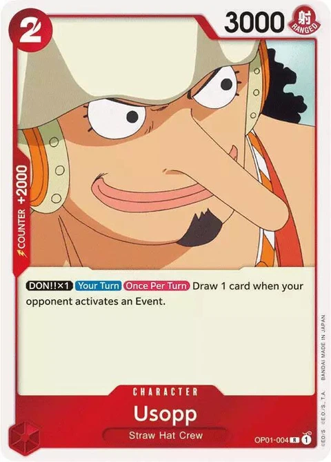 Usopp - One Piece Card Game card