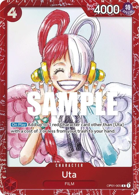 Uta (Premium Card Collection -ONE PIECE FILM RED Edition-) - One Piece Card Game card