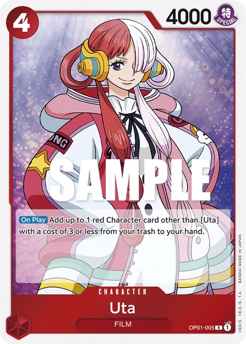 Uta (Demo Deck 2023) - One Piece Card Game card