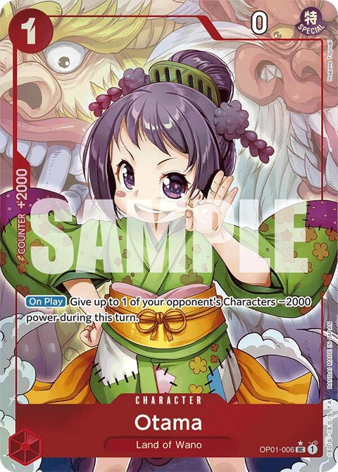 Otama (Full Art) - One Piece Card Game card