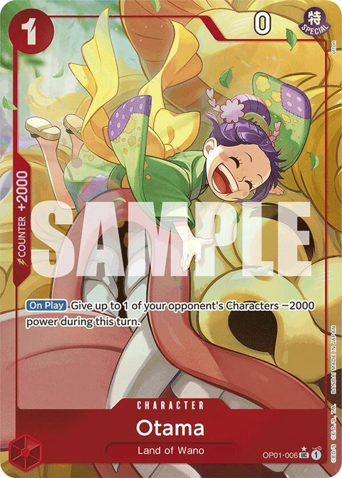 Otama (Alternate Art) - One Piece Card Game card