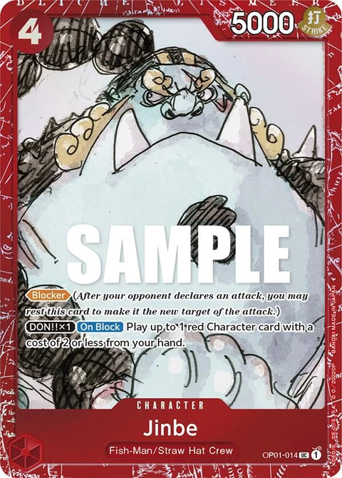 Jinbe (Premium Card Collection -ONE PIECE FILM RED Edition-) - One Piece Card Game card