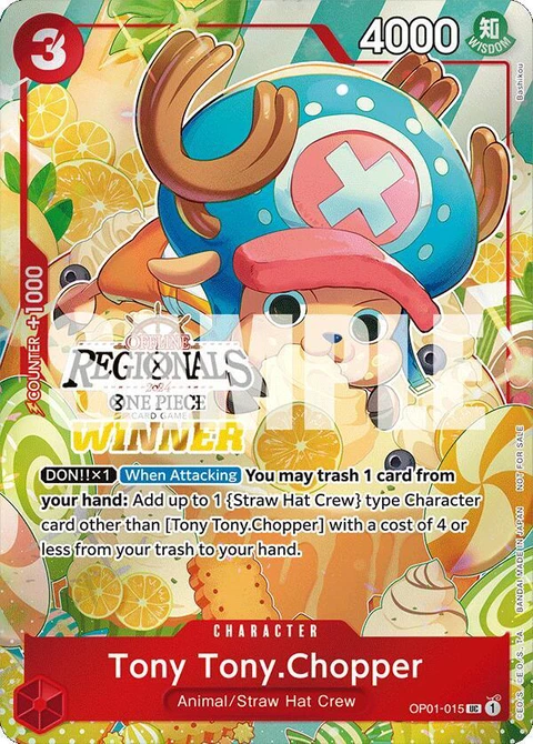 Tony Tony.Chopper (Offline Regional 2024 Vol. 3) - One Piece Card Game card