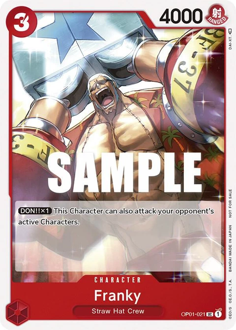 Franky (Tournament Pack Vol. 2) - One Piece Card Game card