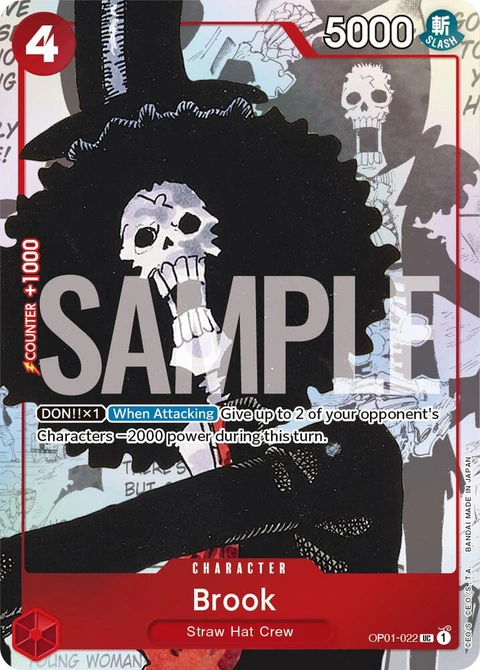 Brook (Alternate Art) - One Piece Card Game card