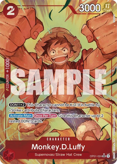 Monkey.D.Luffy (Alternate Art) - One Piece Card Game card