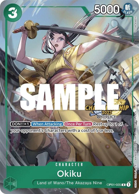Okiku (CS 2023 Celebration Pack) - One Piece Card Game card