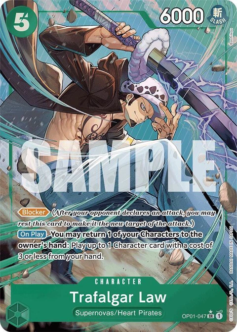 Trafalgar Law (Alternate Art) - One Piece Card Game card