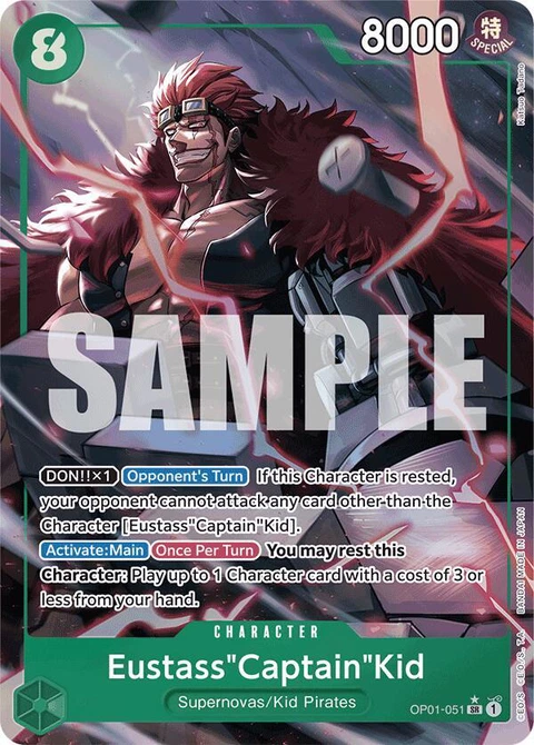 Eustass"Captain"Kid (Alternate Art) - One Piece Card Game card