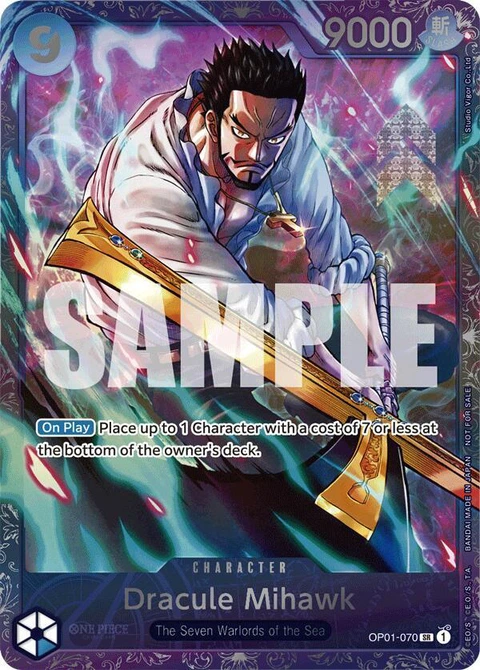 Dracule Mihawk (Treasure Cup 2024) - One Piece Card Game card