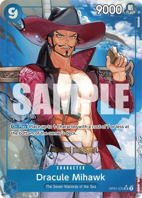Dracule Mihawk (Alternate Art) - One Piece Card Game card