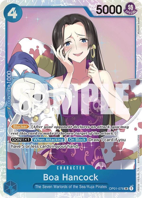 Boa Hancock (Reprint) - One Piece Card Game card