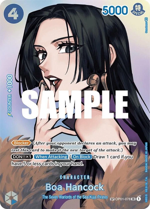 Boa Hancock (SP) - One Piece Card Game card