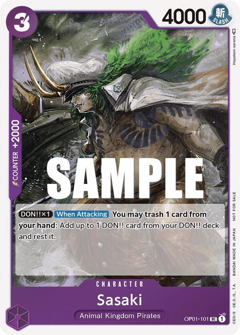 Sasaki (Event Pack Vol. 2) - One Piece Card Game card