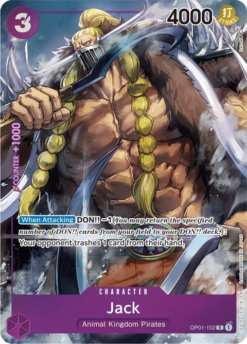 Jack (Parallel) - One Piece Card Game card
