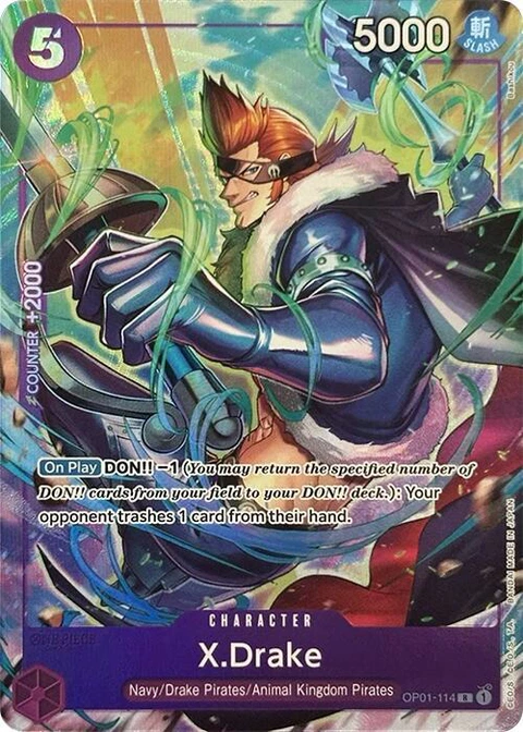 X.Drake (Premium Card Collection -Best Selection Vol. 2-) - One Piece Card Game card