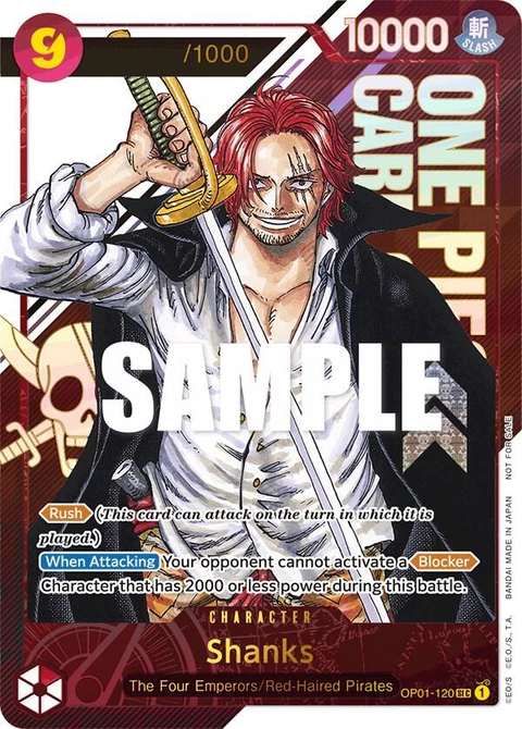Shanks (Championship 2023) - One Piece Card Game card