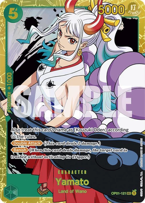 Yamato (Reprint) - One Piece Card Game card