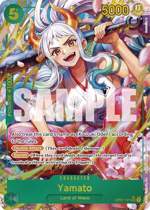 Yamato (Alternate Art) - One Piece Card Game card