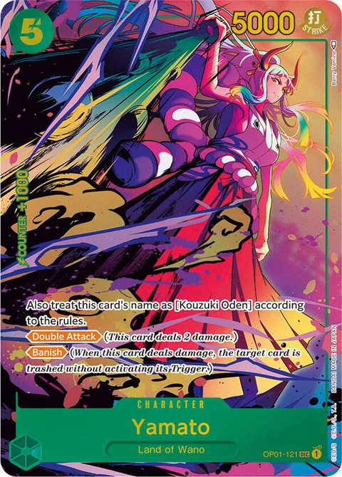 Yamato (Parallel) - One Piece Card Game card