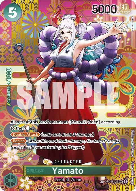 Yamato (SP) - One Piece Card Game card