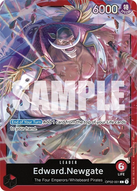 Edward.Newgate - One Piece Card Game card