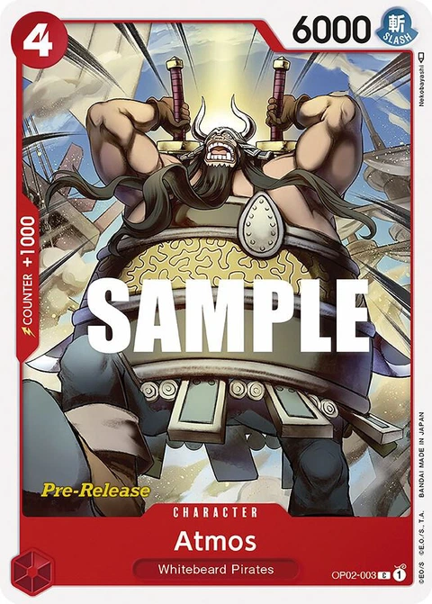 Atmos - One Piece Card Game card