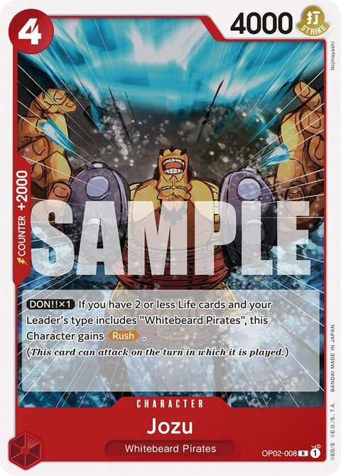 Jozu - One Piece Card Game card
