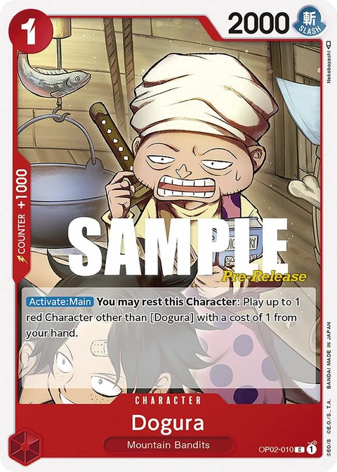 Dogura - One Piece Card Game card