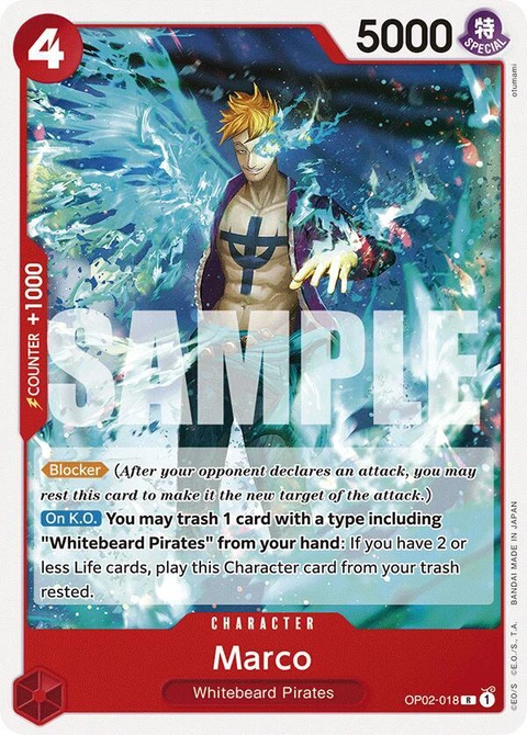 Marco - One Piece Card Game card