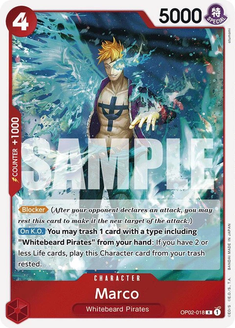 Marco (Reprint) - One Piece Card Game card