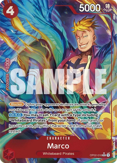 Marco (Alternate Art) - One Piece Card Game card