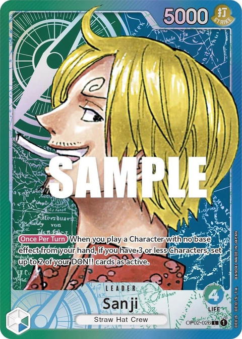 Sanji (Alternate Art) - One Piece Card Game card