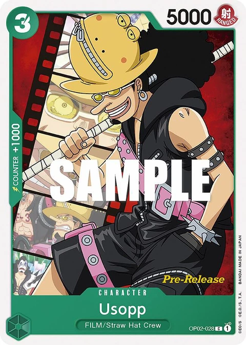 Usopp - One Piece Card Game card