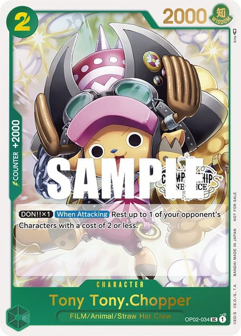 Tony Tony.Chopper (Store Championship 2023 Participation Pack Vol.1) - One Piece Card Game card