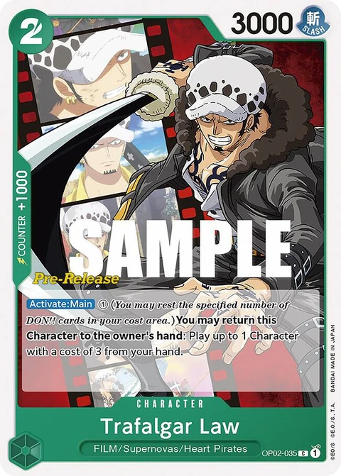 Trafalgar Law - One Piece Card Game card